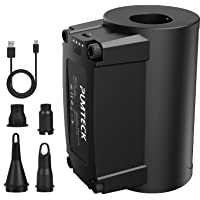 Pumteck Bomba de Aire Eléctrica- Inflador Bateria Recargable de llenado Rápido para Inflar-Desinflar&amp-Bombas Acampar al…